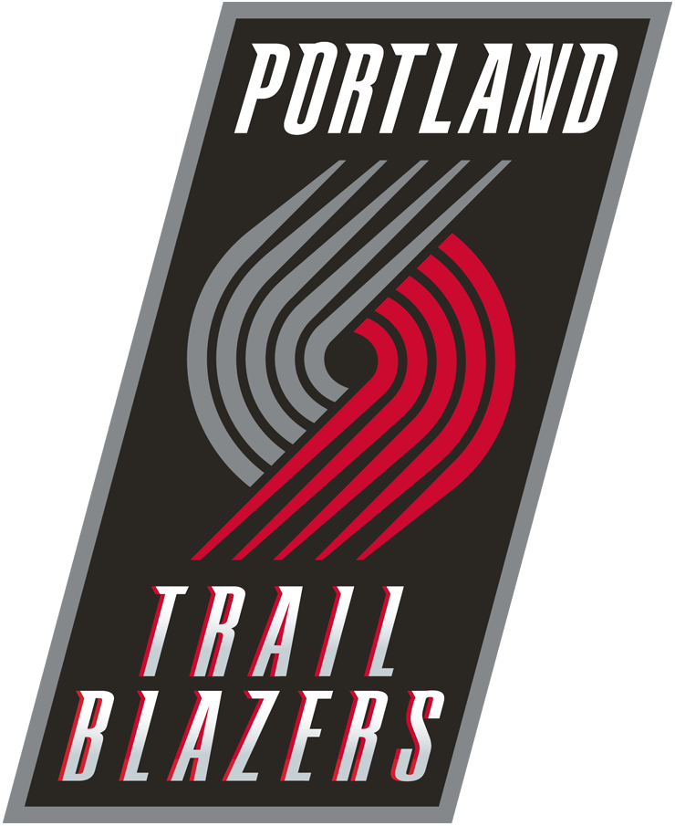 Portland Trail Blazers 2004-2017 Primary Logo iron on transfers for fabric